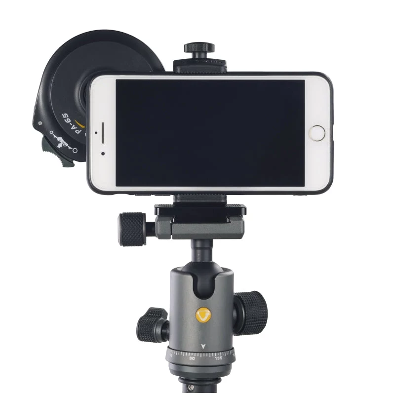 Vanguard VEO PA-65 Προσαρμογέας Digiscoping smartphone - Μαύρο - 18 cm (7.1 ίντσες)