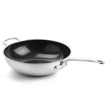 GreenPan Premiere Wok 30 cm Ανοξείδωτο Ατσάλι