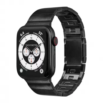 LAUT LINK 2.0 Λουράκι για Apple Watch 42/44/45/49 mm (Μαύρο)