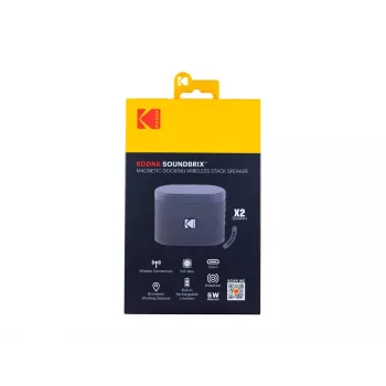 Kodak SoundBrix Ασύρματο Ηχείο Stack (Treble Gray), 2 τεμ.