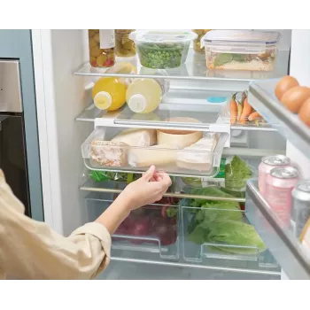 Joseph Joseph FridgeStore Clear Συρτάρι αποθήκευσης κάτω από το ράφι