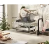 Joseph Joseph Excel Ανοξείδωτο ατσάλι 2-βάθμιο συρόμενο στραγγιστήρι - Γκρι