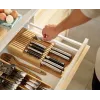 Joseph Joseph DrawerStore Bamboo Large 2-tier Οργανωτής μαχαιριών