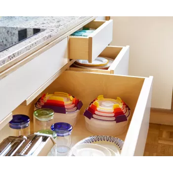 Joseph Joseph Nest Lock 4 τεμ. πολύχρωμο σετ στρογγυλών δοχείων