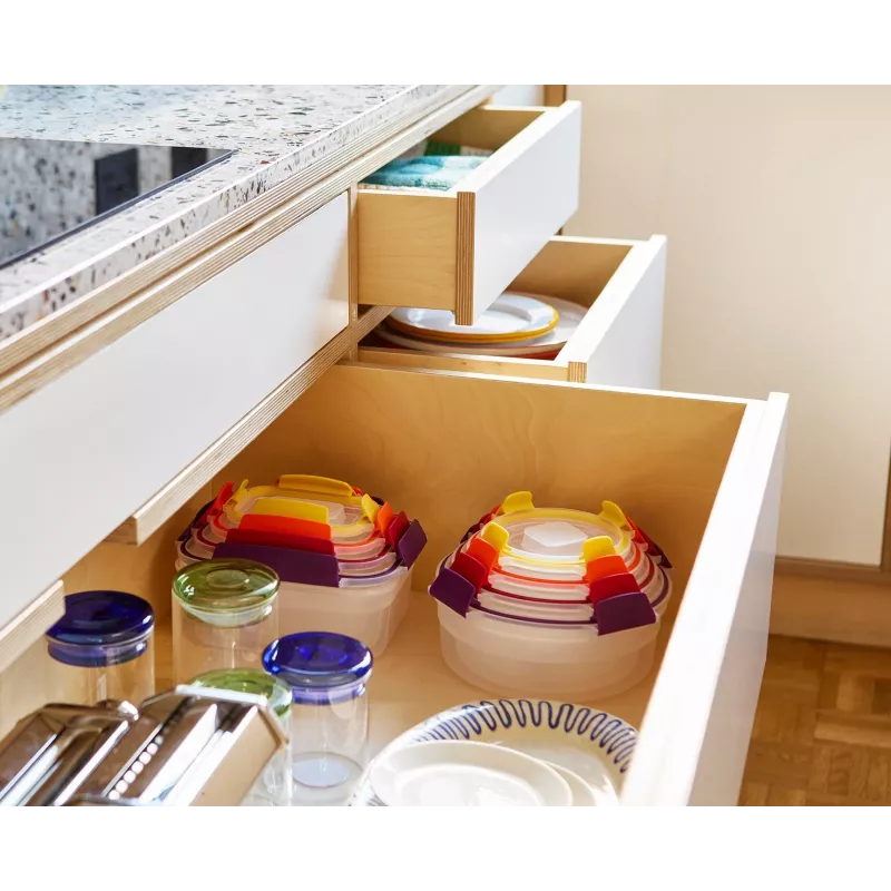 Joseph Joseph Nest Lock 4 τεμ. πολύχρωμο σετ στρογγυλών δοχείων