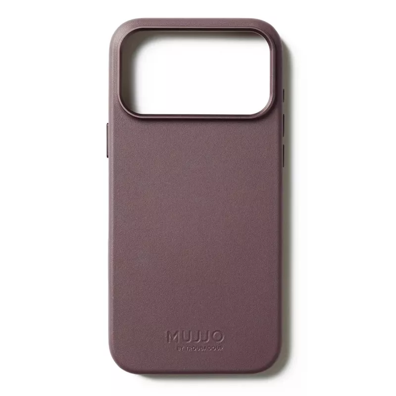 Mujjo Leather Case για iPhone 17 Pro Max με MagSafe (Bronze Red)