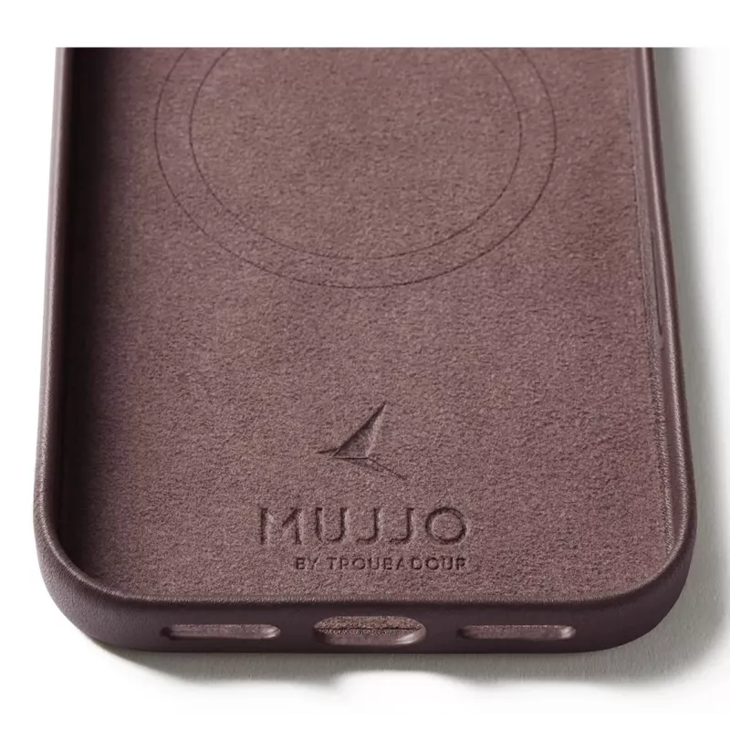 Mujjo Leather Case για iPhone 17 Pro Max με MagSafe (Bronze Red)