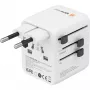 Boompods World Travel Plug 20W Λευκό