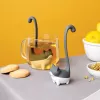 OTOTO Louie Cat συσκευή έγχυσης τσαγιού σιλικόνης - γκρι