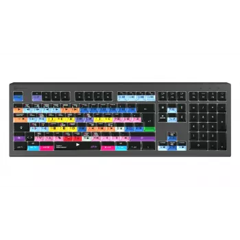 Logickeyboard Avid Media Composer Astra 2 Pro DE Mac πληκτρολόγιο επεξεργασίας (γερμανικό layout, με οπίσθιο φωτισμό, USB)