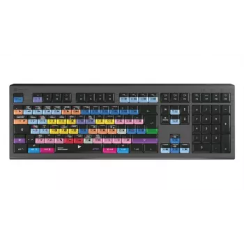 Logickeyboard Avid Media Composer Astra 2 Pro DE Mac πληκτρολόγιο επεξεργασίας (γερμανικό layout, με οπίσθιο φωτισμό, USB)