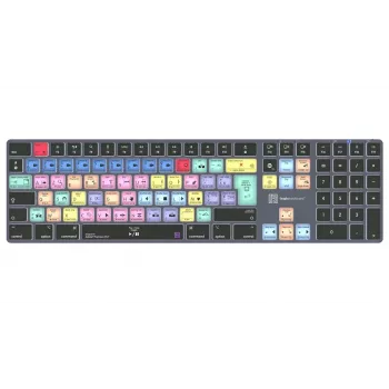 LogicKeyboard Adobe Premiere Pro CC Titan FR (Mac) - γαλλικό layout AZERTY, με οπίσθιο φωτισμό, ενσύρματο πληκτρολόγιο USB