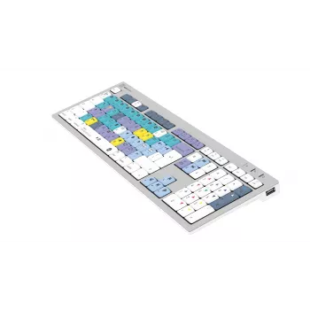 LogicKeyboard DaVinci Resolve Classic ALBA FR (Mac) - γαλλικό layout AZERTY, ενσύρματο πληκτρολόγιο USB για Blackmagic DaVinci Resolve
