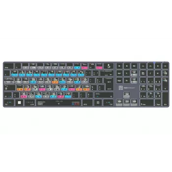 Logickeyboard Adobe Graphic Designer Titan FR PC πληκτρολόγιο με οπίσθιο φωτισμό (γαλλικό AZERTY)