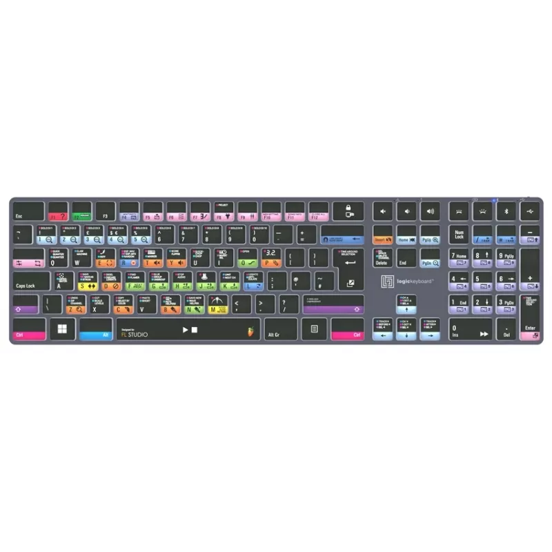 Logickeyboard FL Studio Titan UK PC LKB-FLS-TPC-UK Πληκτρολόγιο