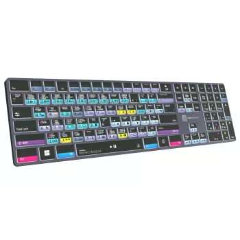 Logickeyboard DaVinci Resolve Classic Titan FR PC Πληκτρολόγιο (Γαλλικό AZERTY)
