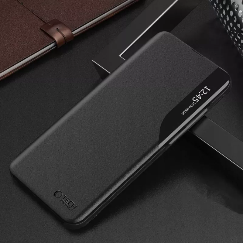 TECH-PROTECT Smart View θήκη βιβλίου για Xiaomi Redmi Note 14 Pro 5G / Poco X7 5G - μαύρο