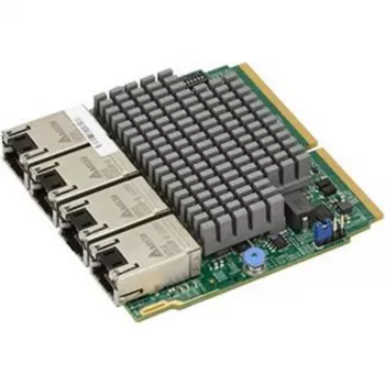 Supermicro AOC-MTG-I4TM-O Κάρτα δικτύου Quad-Port 10GbE RJ-45 SIOM