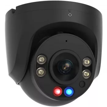 Foscam W5EP κάμερα παρακολούθησης μαύρο 5MP (3072x1728), PoE, ενσωματωμένος προβολέας, κόκκινα-μπλε προειδοποιητικά φώτα και σειρήνα