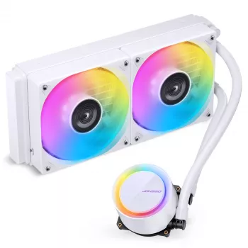 Jonsbo TG-240 AiO υδρόψυκτη CPU, ARGB - 240mm, λευκό