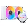 Jonsbo TG-240 AiO υδρόψυκτη CPU, ARGB - 240mm, λευκό