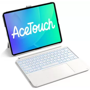 Inateck Keyboard Ace Touch iPad 13 Συμβατό QWERTZ Λευκό