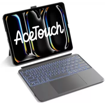 Inateck Keyboard Ace Touch iPad 13 Συμβατό QWERTZ Γκρι