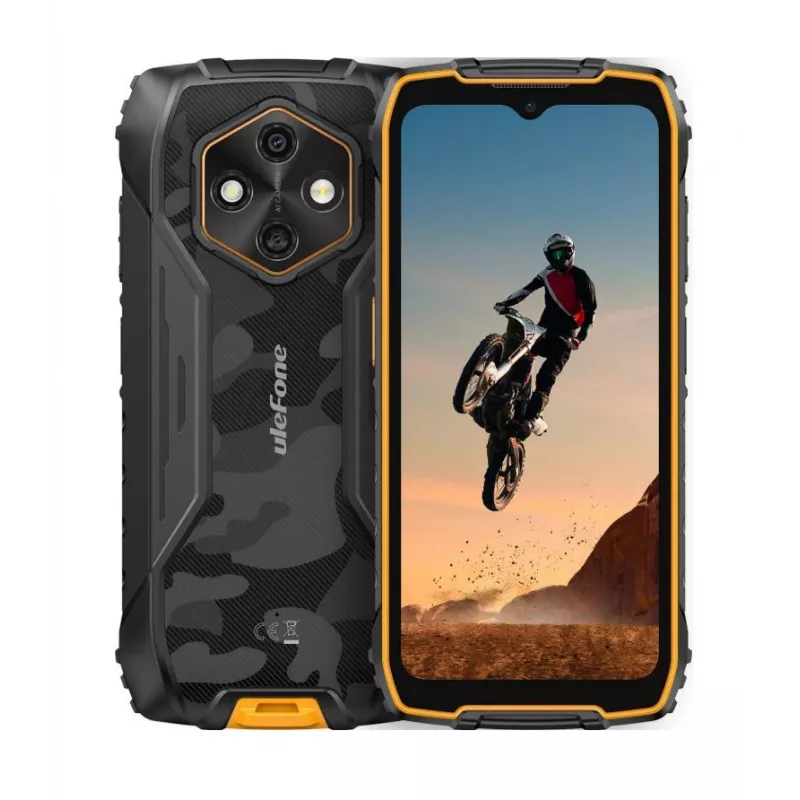 ULEFONE RugKing 4 Pro 8GB/128GB 5G smartphone - πορτοκαλί