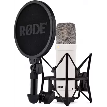 RODE NT1 Signature White - Πυκνωτικό Μικρόφωνο Μεγάλου Διαφράγματος