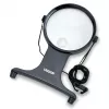 Carson HF-25 MagniFree Μεγεθυντικός φακός LED με φωτισμό 2x/5x 11cm Μαύρο