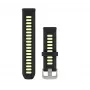 Garmin Quick Release Strap 20 mm σιλικόνης μαύρο/κίτρινο (010-11251-B6)