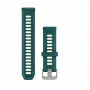 Garmin Quick Release Λουράκι 20mm Σιλικόνη Teal Green/Citron (010-11251-B8)