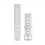 Garmin QuickFit 20 mm Σιλικόνης-Αρματίλ Λευκό Πέτρας (010-11251-BB)