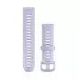 Garmin Quick Release Λουράκι 20 mm Σιλικόνη Cool Lavender (010-11251-BD)