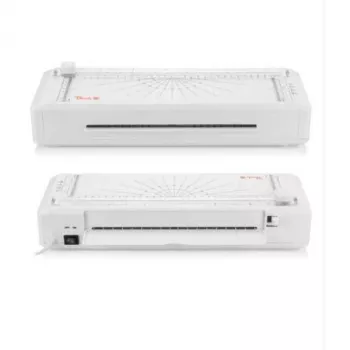 Peach 511189 3in1 PBP351 πλαστικοποιητής A4 θερμής και ψυχρής πλαστικοποίησης με κόφτη χαρτιού και στρογγυλοποιητή γωνιών