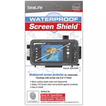 Sealife SportDiver Screen Protector (SL4005) - συσκευασία 2 τεμ., διαφανές, μεμβράνη PET