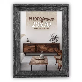 ZEP Torino Μαύρο 20x30 Ξύλινη Κορνίζα RT223L