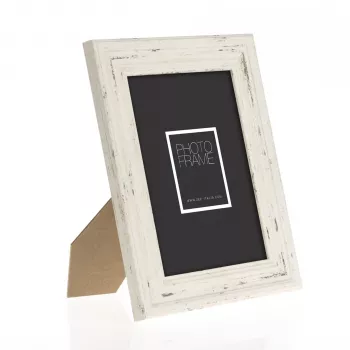 ZEP Palermo Λευκό 13x18 cm Πλαστική Κάθετη Κορνίζα PM257W