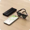 Satechi Vegan-Leather FindAll Θήκη Γυαλιών Μαύρη