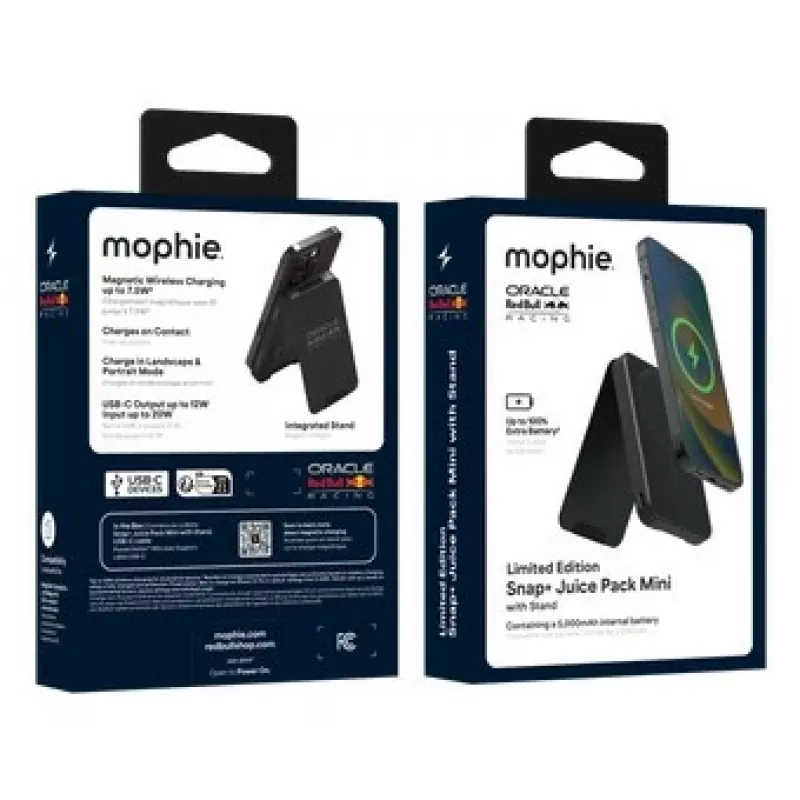 Mophie Snap+ Mini Stand 5000mAh Powerbank Μαύρο