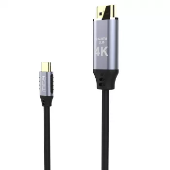 INCA ITCH-20 Καλώδιο USB-C σε HDMI 2m 4K 30Hz Μαύρο