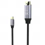 INCA ITCH-20 Καλώδιο USB-C σε HDMI 2m 4K 30Hz Μαύρο