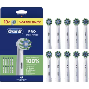 Braun Oral-B Pro CrossAction Ανταλλακτικές κεφαλές βούρτσας συσκευασία 10 τεμ.