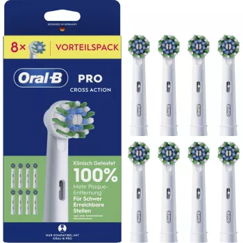 Braun Oral-B Pro CrossAction Ανταλλακτικές κεφαλές βούρτσας συσκευασία 8 τεμ. 994040