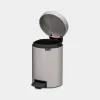 Brabantia NewIcon Κάδος με πεντάλ 3 L Soft Grey (25 21 81)