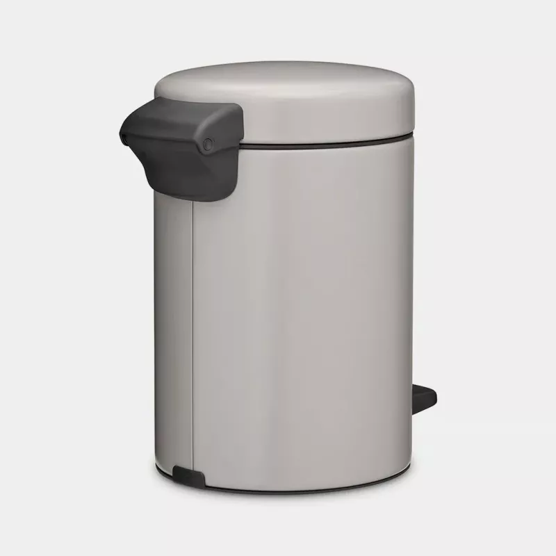 Brabantia NewIcon Κάδος με πεντάλ 3 L Soft Grey (25 21 81)