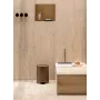 Brabantia NewIcon Κάδος με πεντάλ 5 L Warm Bronze (255229)