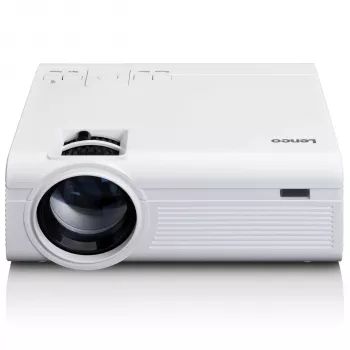 Lenco LPJ-280WH LCD Προβολέας - HD Ready 1280x720, 280 ANSI Lumen, Λευκό