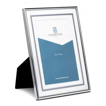 Zilverstad Nantes 13x18 cm μεταλλική κορνίζα πορτρέτου ασημί