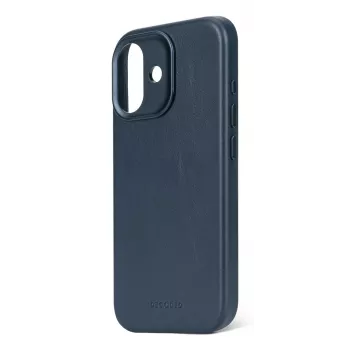 Decoded δερμάτινο πίσω κάλυμμα για iPhone 17 με MagSafe - Navy Shadow